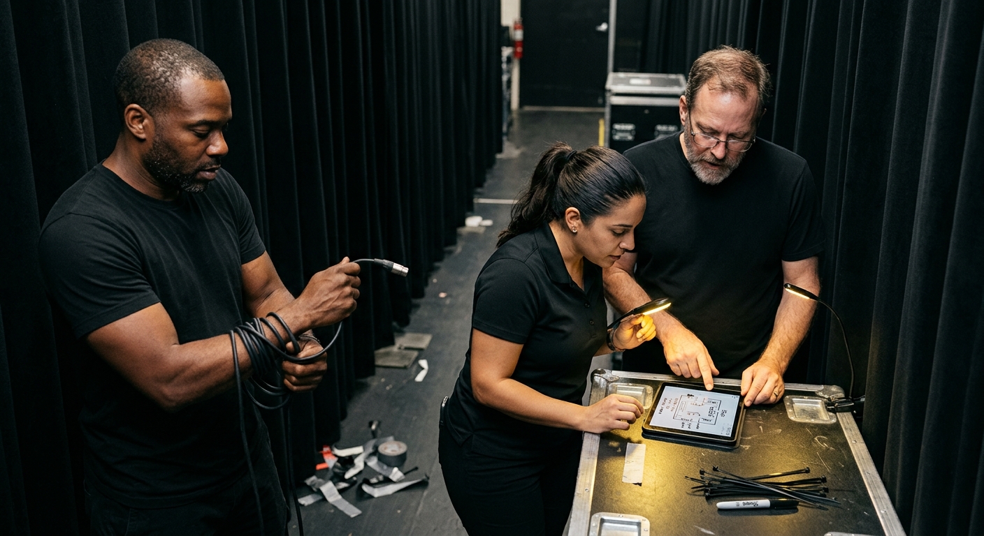 Team Coordination Image - Keturah Crew at Work